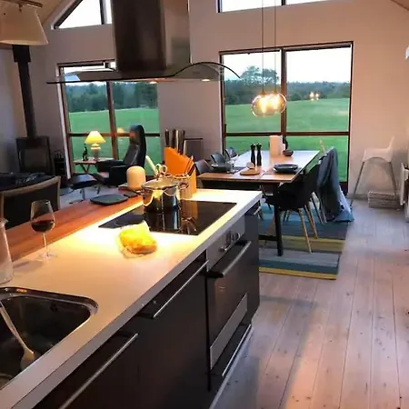 Modern Vacation By Forrest And Golf Field *